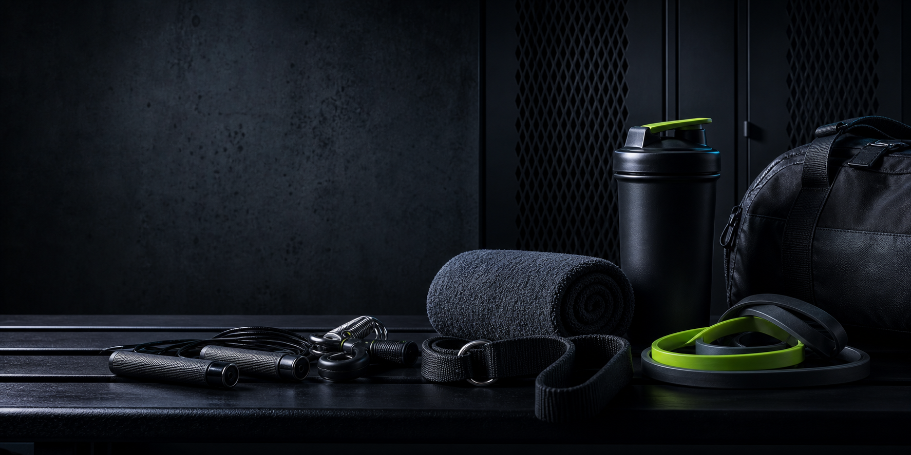 Dark sports accessories category preview